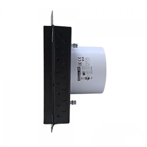 Теневой диффузор с вентилятором FoZa VM90 скрытого монтажа, под плитку (90 м3/ч)